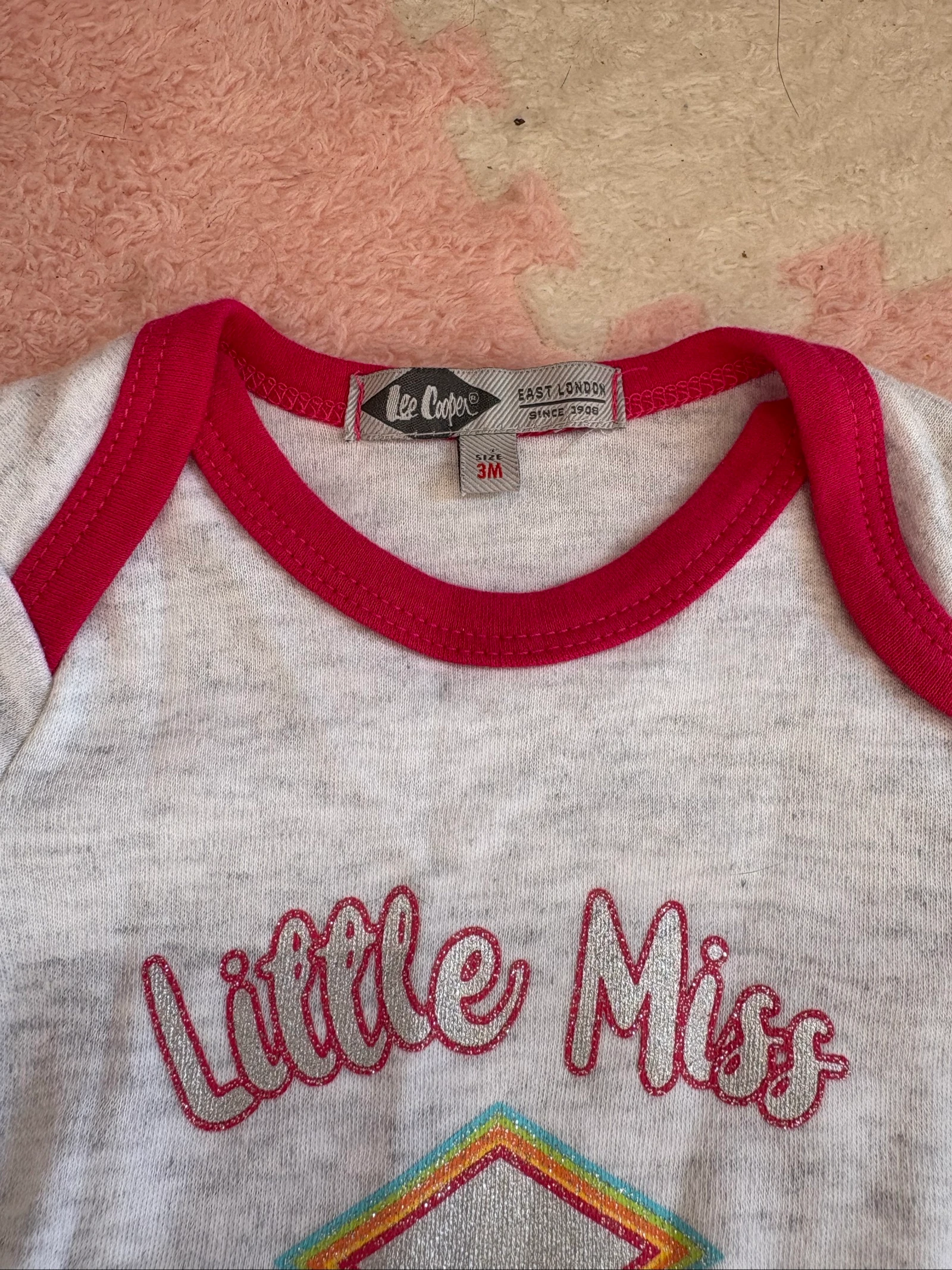 Lee Cooper baby girl long-sleeved bodysuit 3 months – New, never worn – photo 2